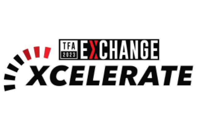 TFA Exchange 2023 Xcelerate logo